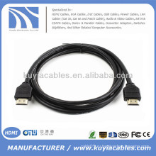 HDMI-кабель 6-футовый 3D Gold v1.4 для Blu-ray 3D DVD PS3 XBOX 360 LCD HD TV 1080P Ethernet Premium
